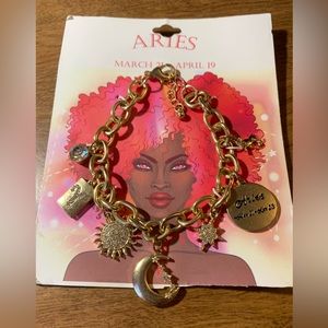 Aries charm bracelet